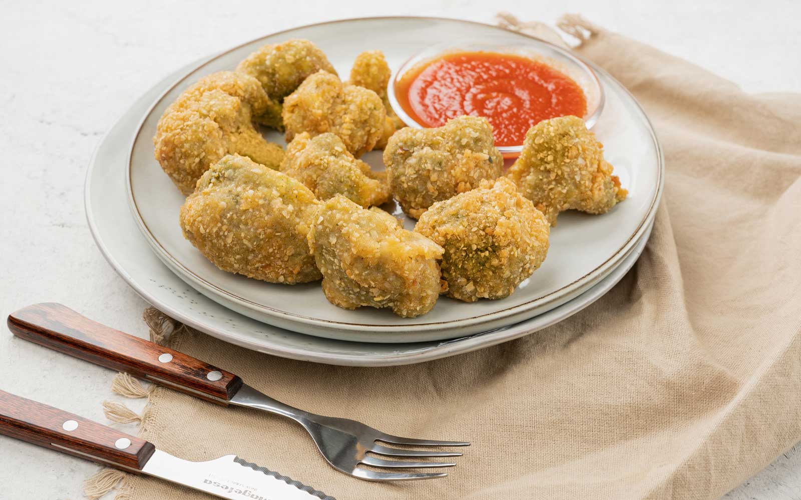 Brocoli Buffalo Wings
